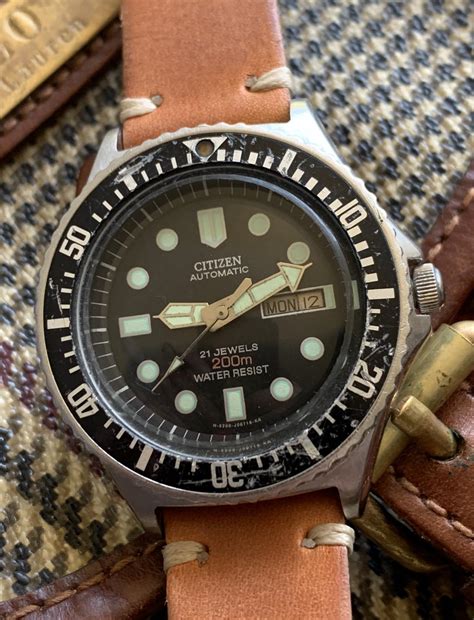 vintage citizen dive watches